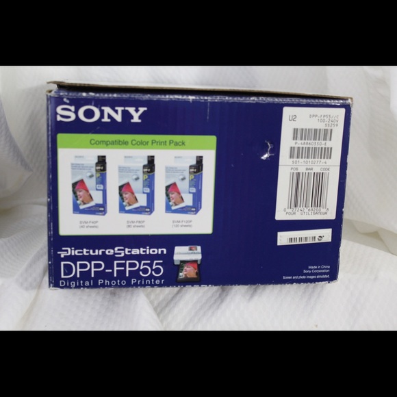 Sony Picture Station DPP-FP55 Portable Digital Photo Printer - Opened box - Picture 2 of 3